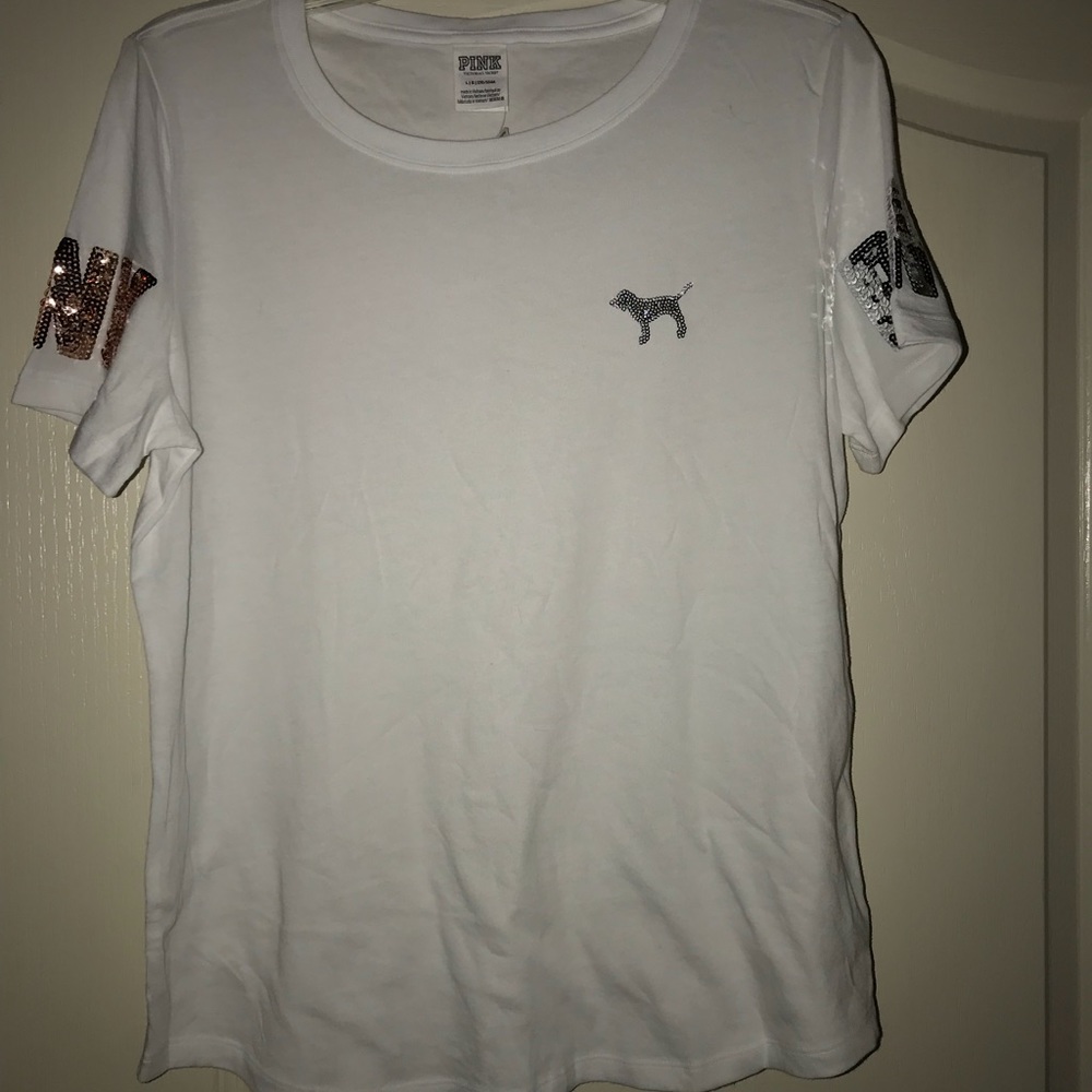 Cute Victoria Secret Pink Bling With Dog